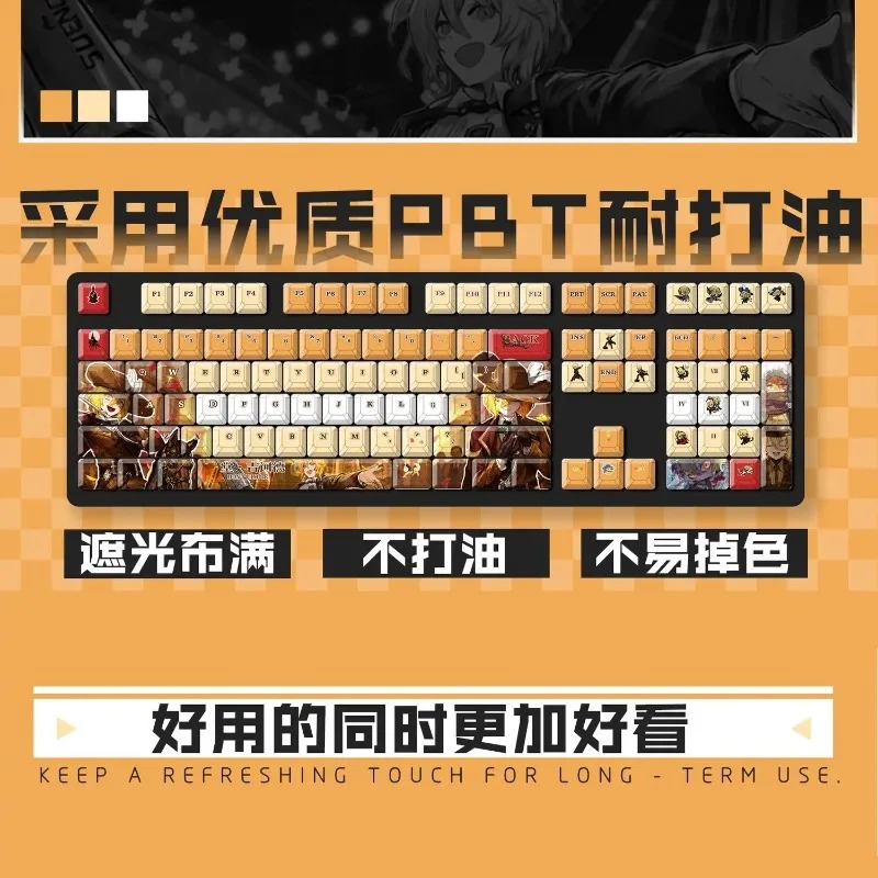 Gaming Keyboard Mechanical - Teclas mecánicas para teclado de juegos