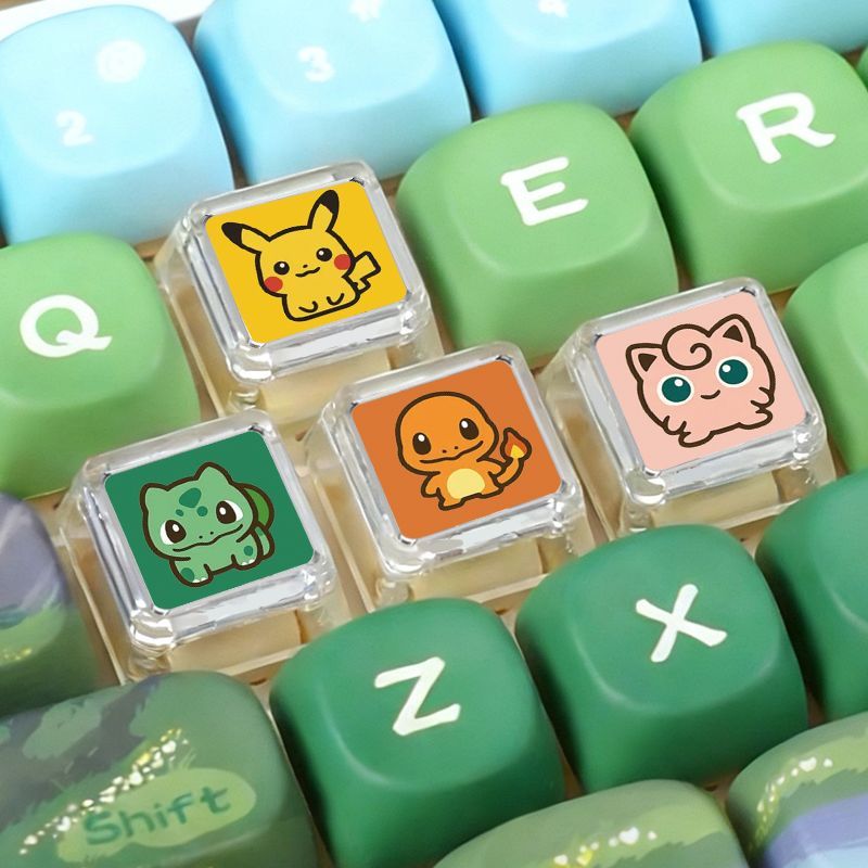 Gaming Keyboard Mechanical - Teclado Mecánico Pokémon Cross Axle con