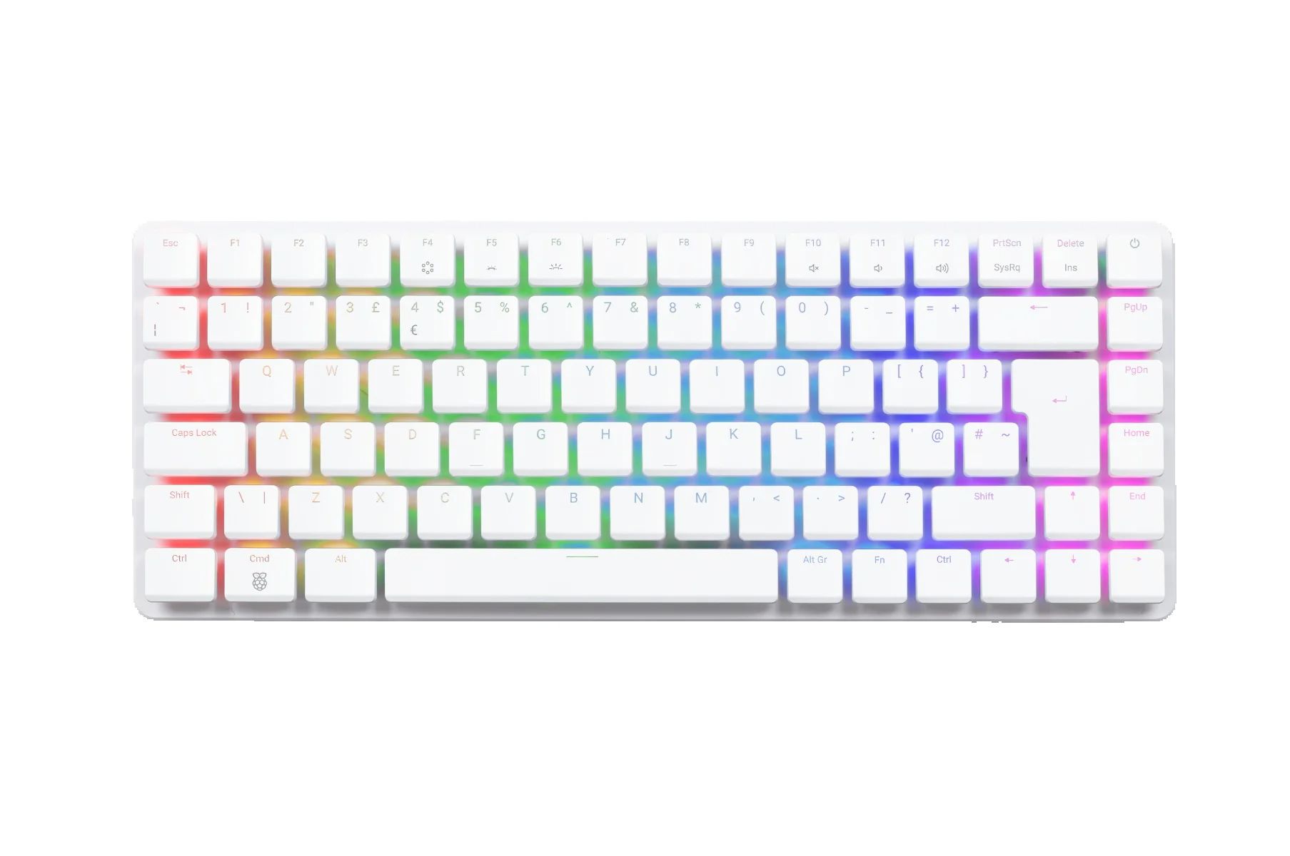 Gaming Keyboard Mechanical - Computadora Raspberry Pi 500+ Plus Todo