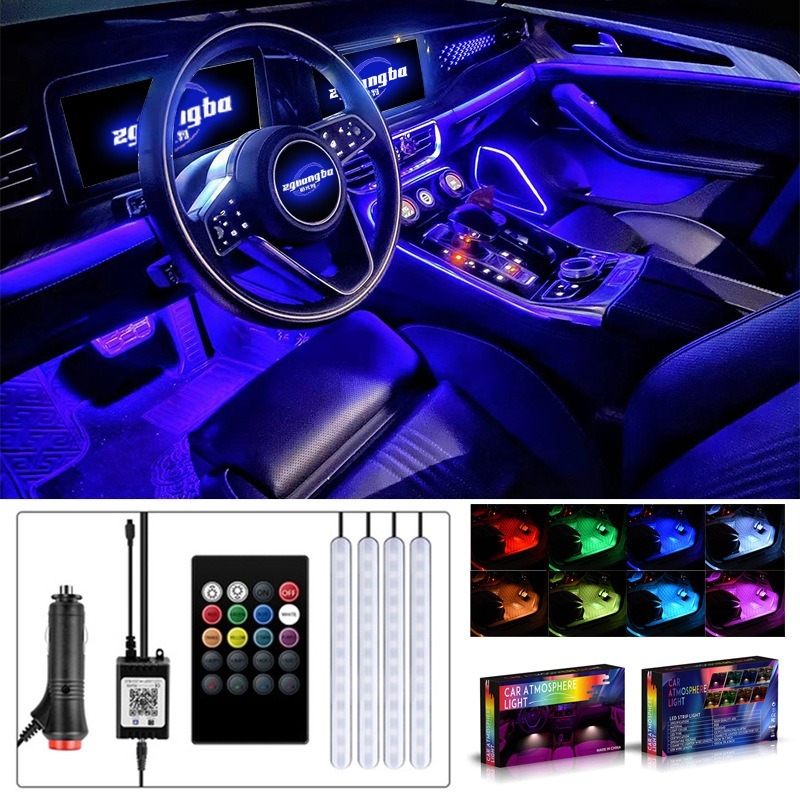 Rgb Underglow Strip - Luz LED RGB 4 en 1