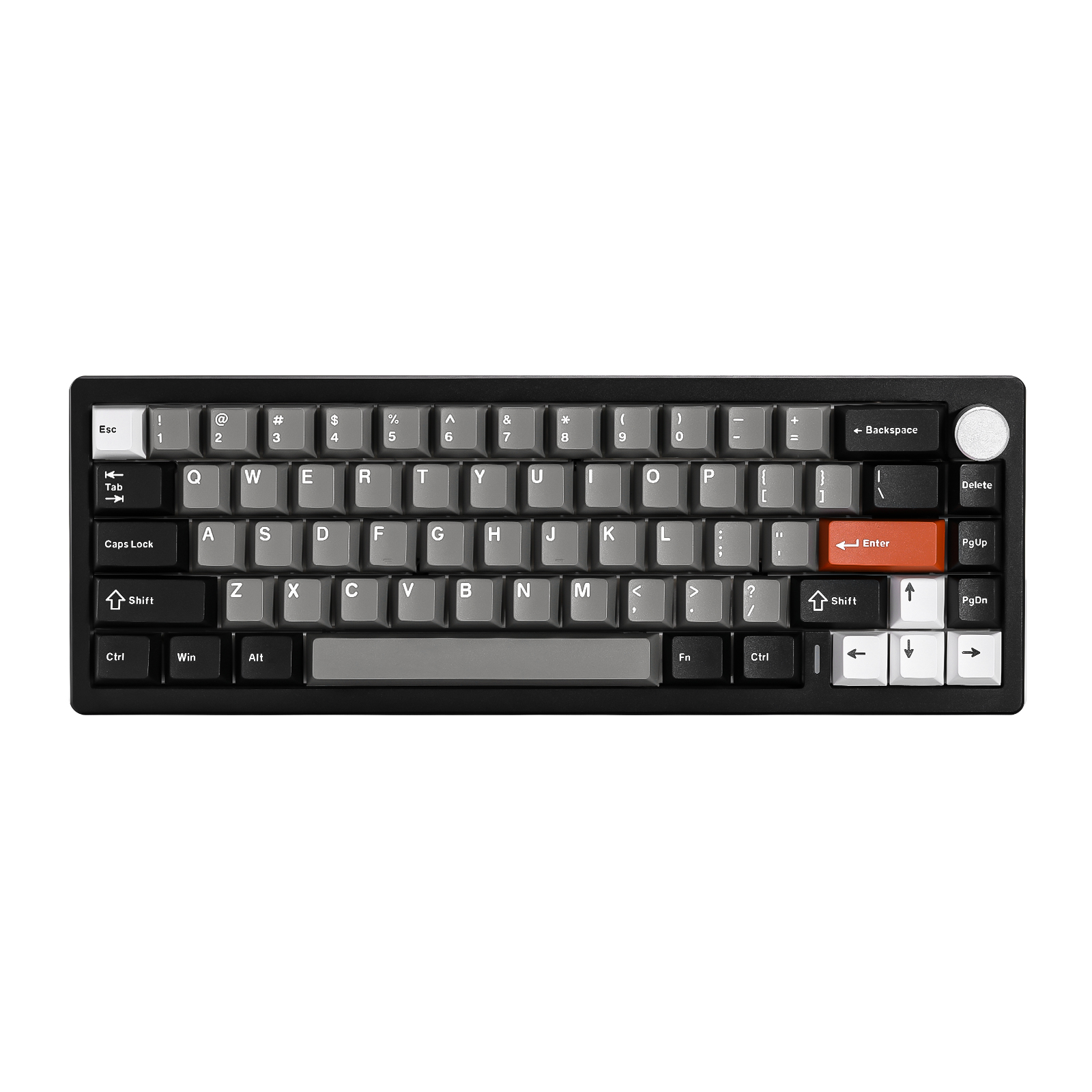 Gaming Keyboard Mobile - Teclado Mecánico YUNZII AL68 Negro QMK/VIA,