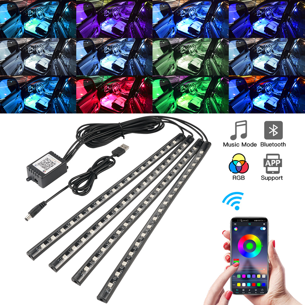 Rgb Underglow Strip - Luz LED de neón para Interior