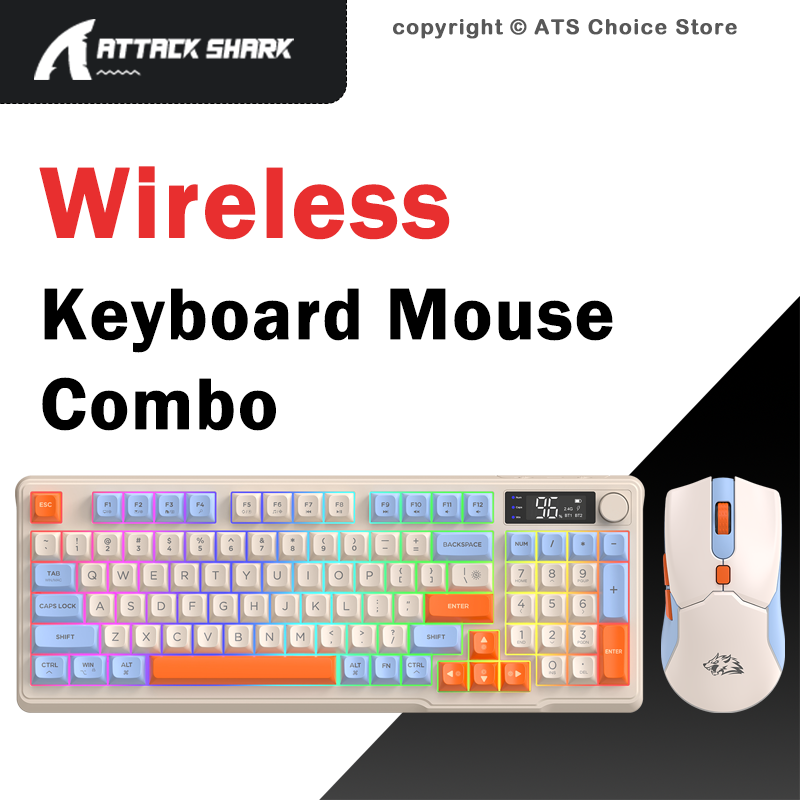Gaming Keyboard Mouse Set - Combo de Teclado y Ratón Inalámbrico