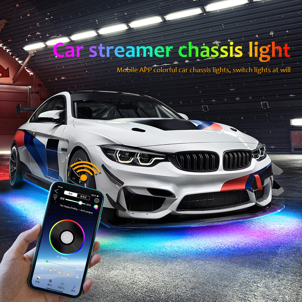 Tira de luces LED Underglow pa - Rgb Underglow Strip reseña y precio