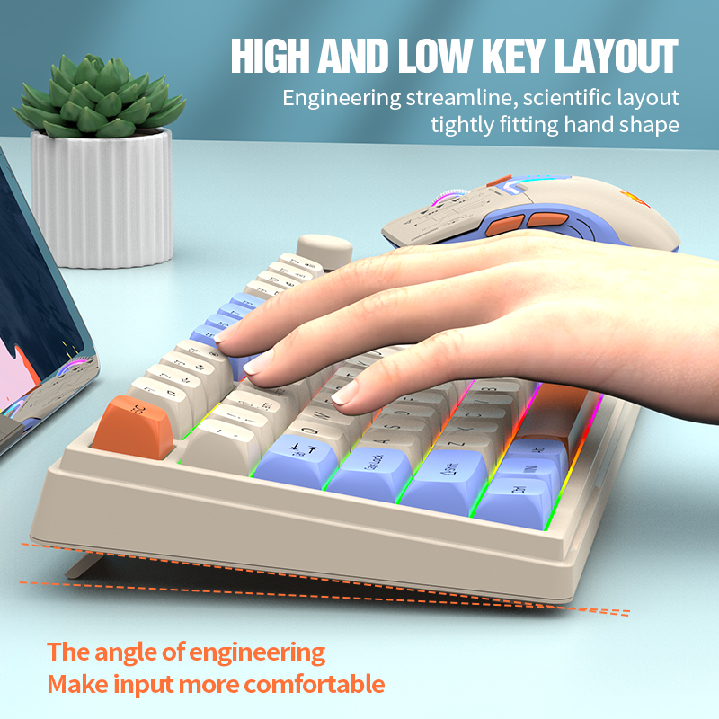 Combo de teclado y ratón inalá - Gaming Keyboard Mouse Set reseña y precio