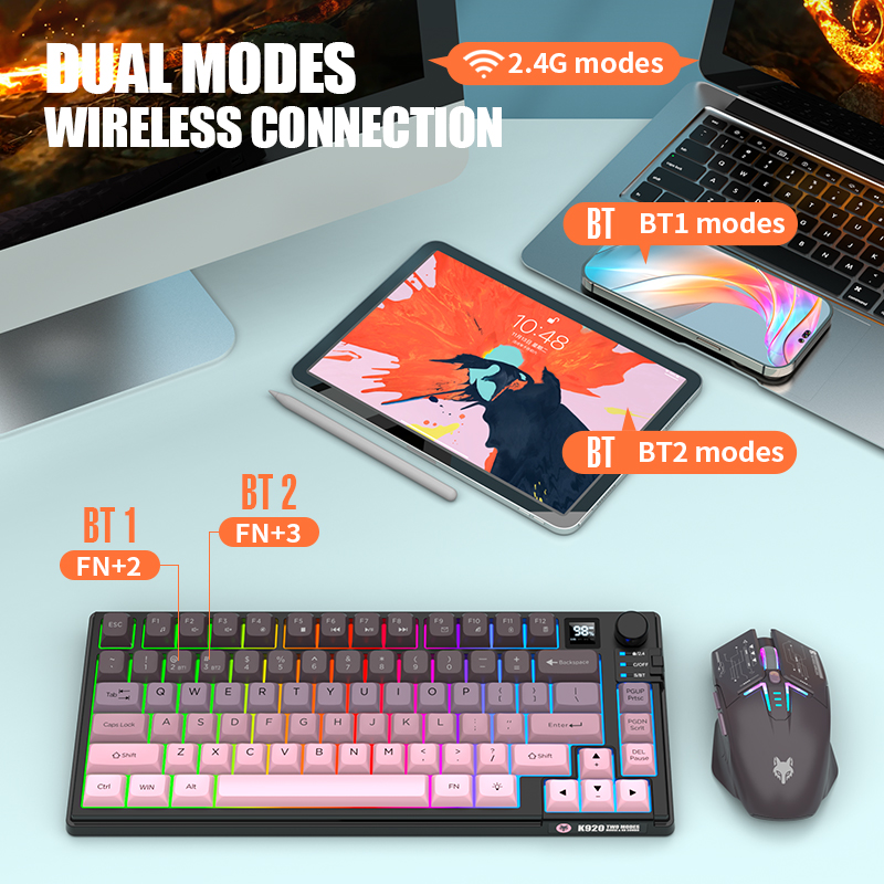 Combo de teclado y ratón inalá - Gaming Keyboard Mouse Set reseña y precio
