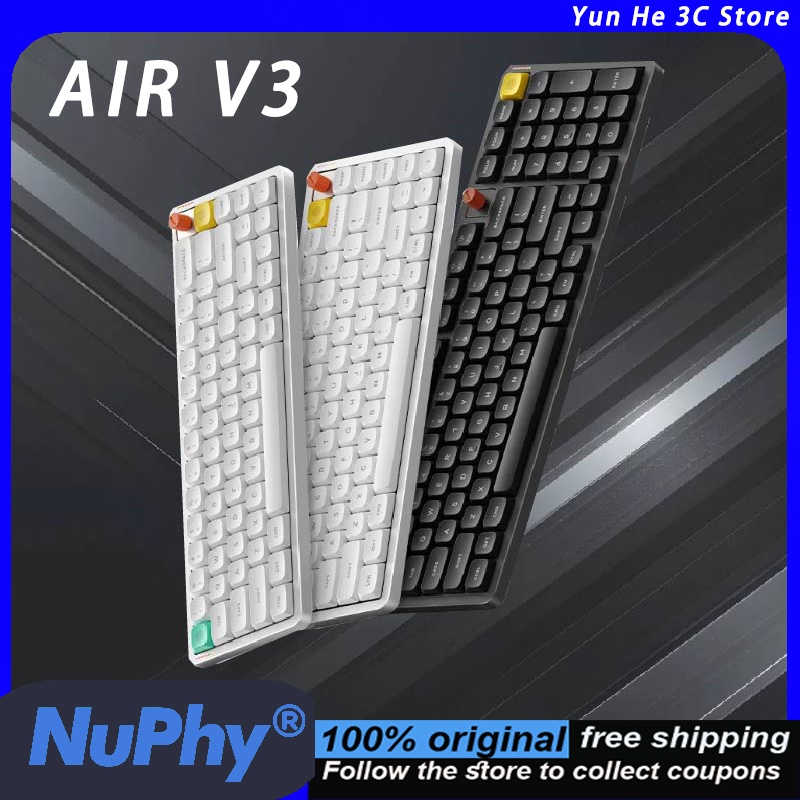 Teclado Mecánico NuPhy Air V3  - Keyboard Gaming Mac reseña y precio