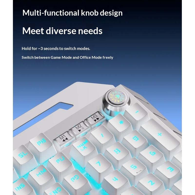 Combo de Teclado Mecánico Inal - Gaming Keyboard Mouse Set reseña y precio