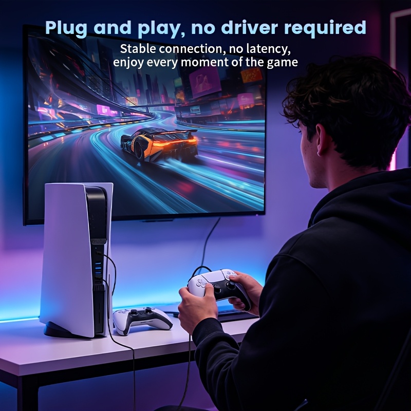 Hub USB 5 en 1 para Consola PS - Gaming Keyboard Splitter reseña y precio