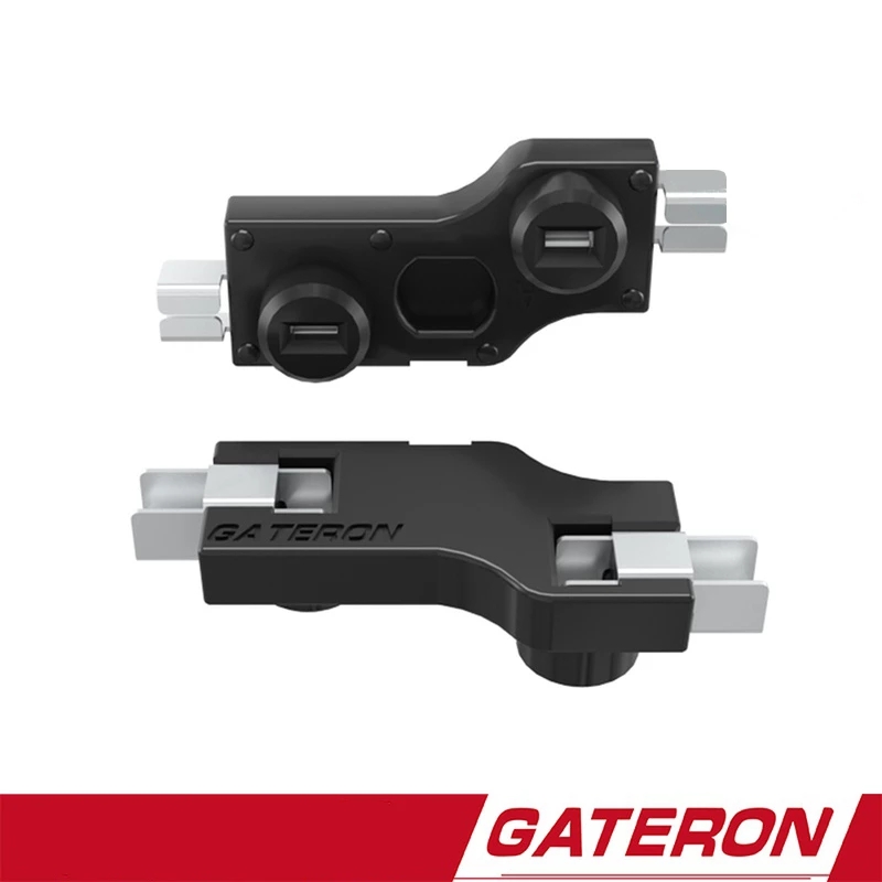 Gateron-Base de enchufe interc - Gaming Keyboard Thocky reseña y precio