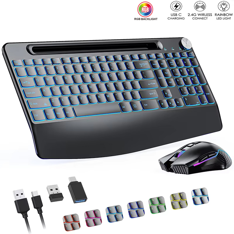 Combo de ratón y teclado inalá - Gaming Keyboard Mouse Set reseña y precio