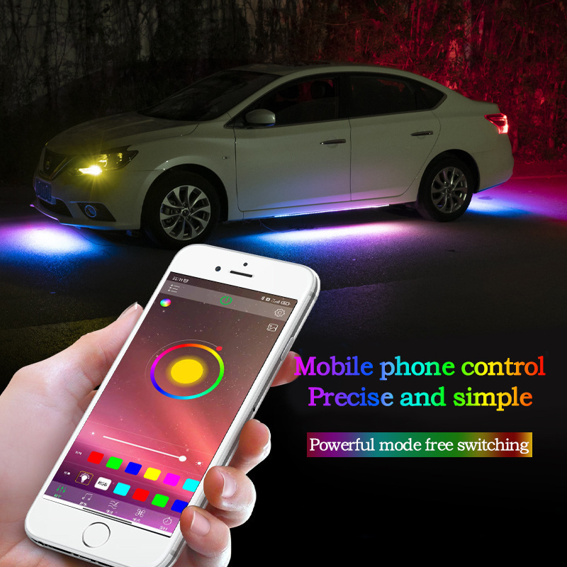 Tira de luces LED Flexible par - Rgb Underglow Strip reseña y precio