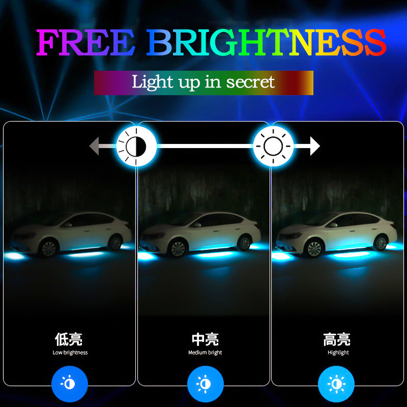 Tira de luces LED Flexible par - Rgb Underglow Strip reseña y precio