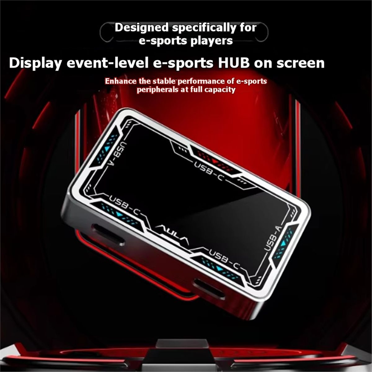 ■ ★ Nuevo Hub USB para Juegos, - Gaming Keyboard Splitter reseña y precio
