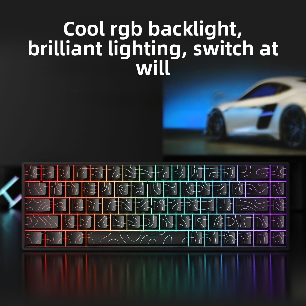 Teclado mecánico inalámbrico B - Gaming Keyboard Mobile reseña y precio