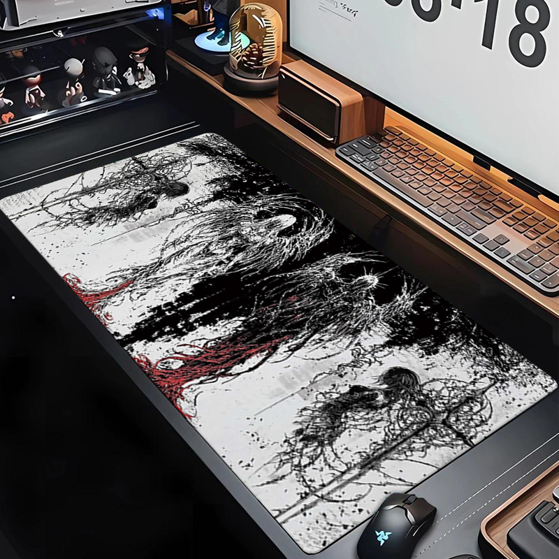 Alfombrilla de ratón de goma a - Gaming Keyboard Mouse reseña y precio