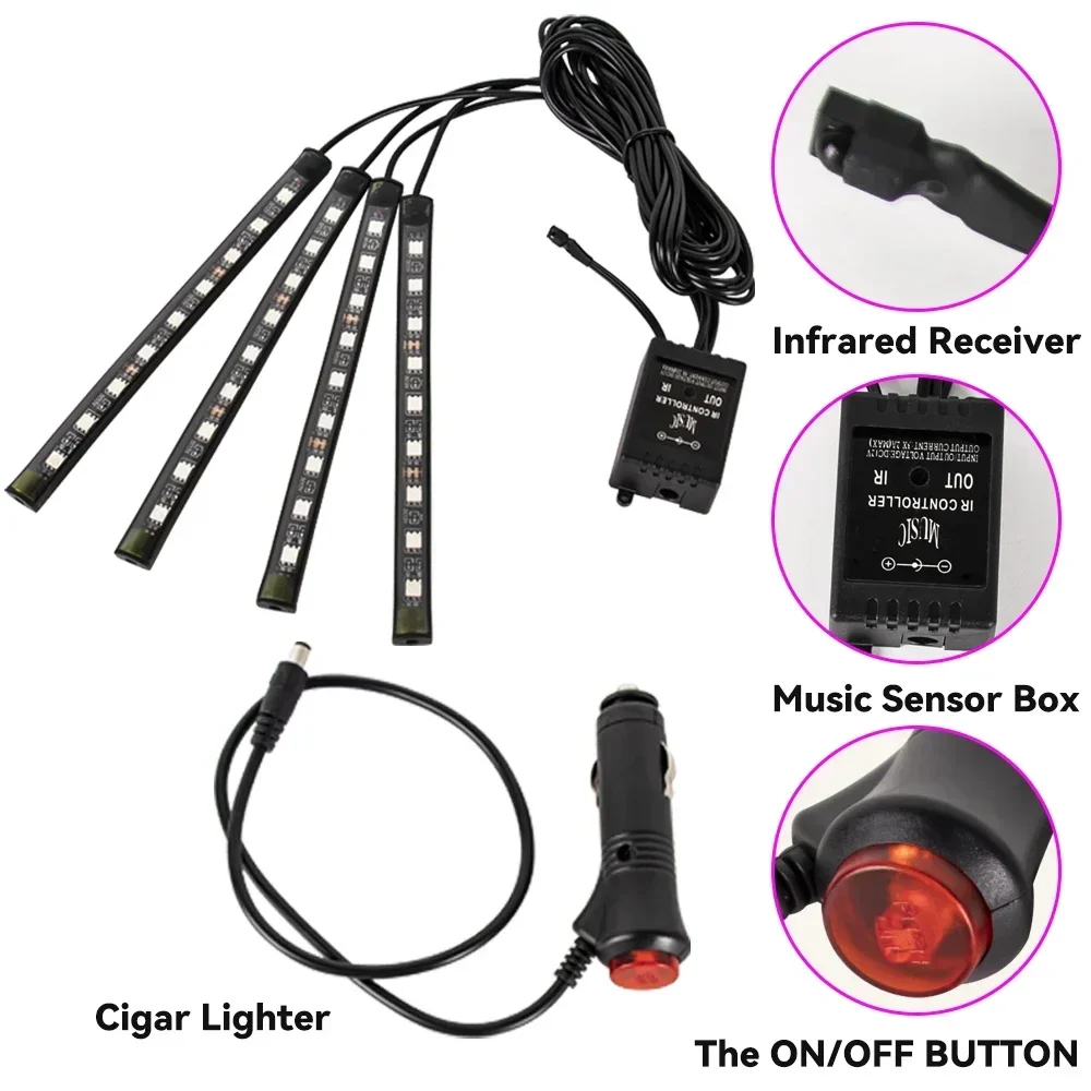 Luz LED de neón RGB para coche - Rgb Underglow Strip reseña y precio
