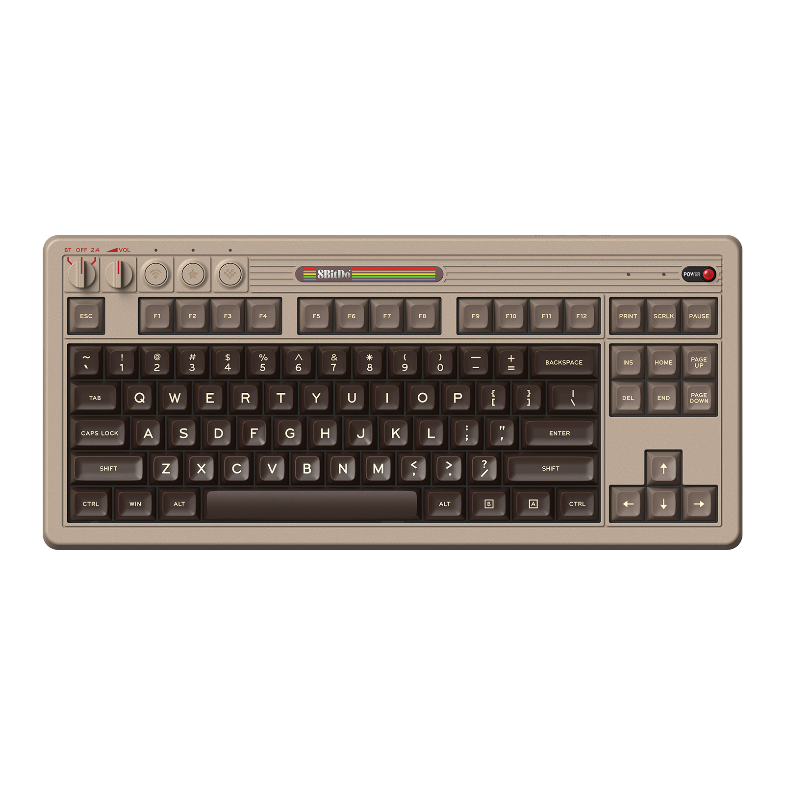 Teclado mecánico retro 8BitDo, - Gaming Keyboard Mechanical reseña y precio