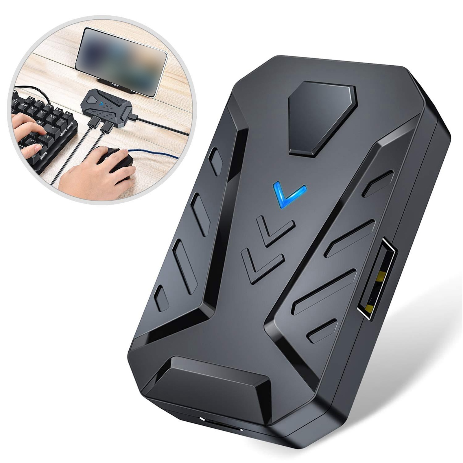 Adaptador convertidor de ratón - Gaming Keyboard Mobile reseña y precio