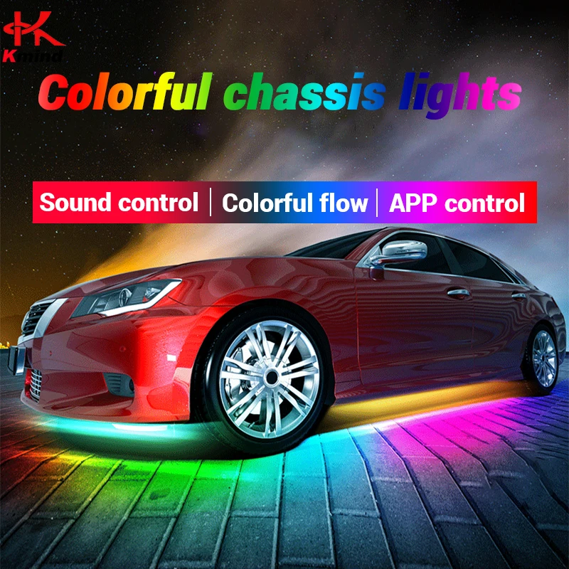 Luces LED de neón Underglow pa - Rgb Underglow Strip reseña y precio