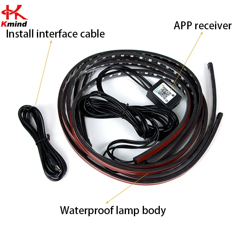 Luces LED de neón Underglow pa - Rgb Underglow Strip reseña y precio