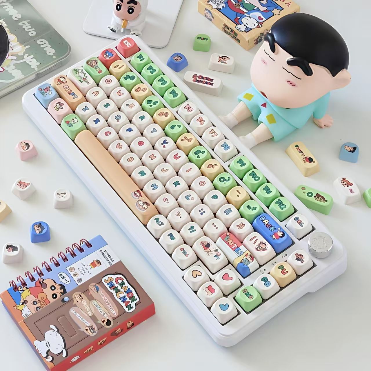 Tecla MOA de Crayon Shin-chan, - Gaming Keyboard Mechanical reseña y precio