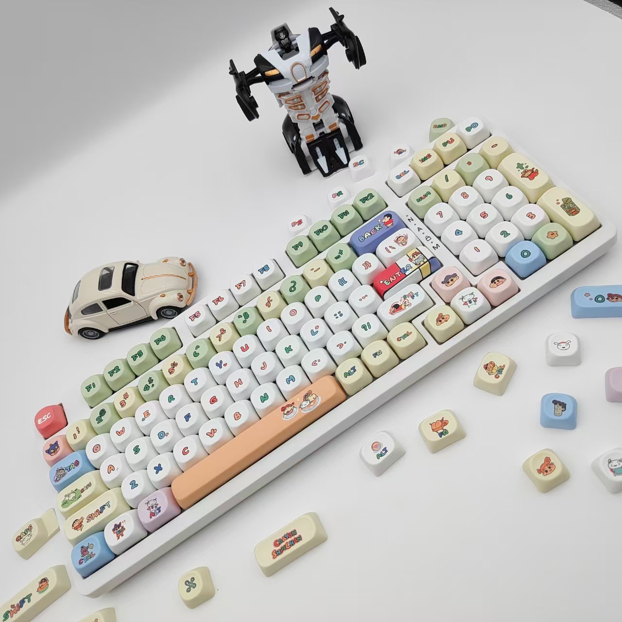 Tecla MOA de Crayon Shin-chan, - Gaming Keyboard Mechanical reseña y precio