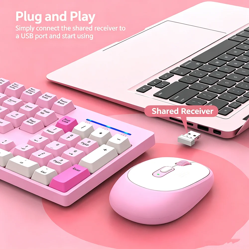 KEBIDUMEI-Juego combinado de t - Gaming Keyboard Mouse Set reseña y precio