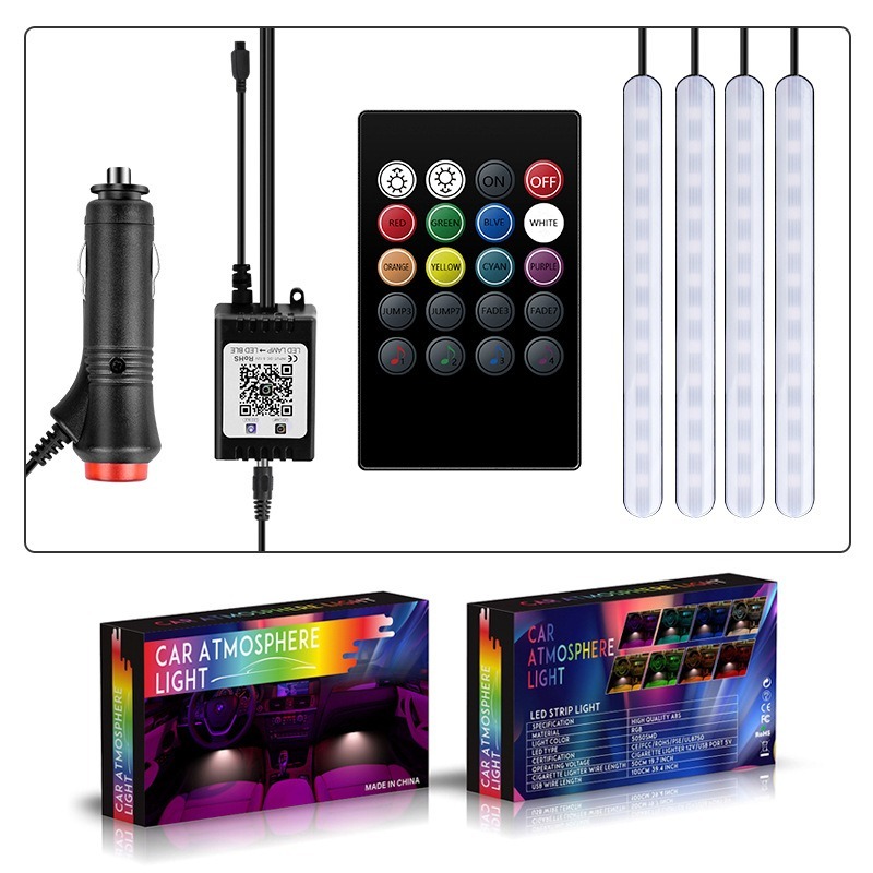 Luz LED RGB 4 en 1 para la Par - Rgb Underglow Strip reseña y precio