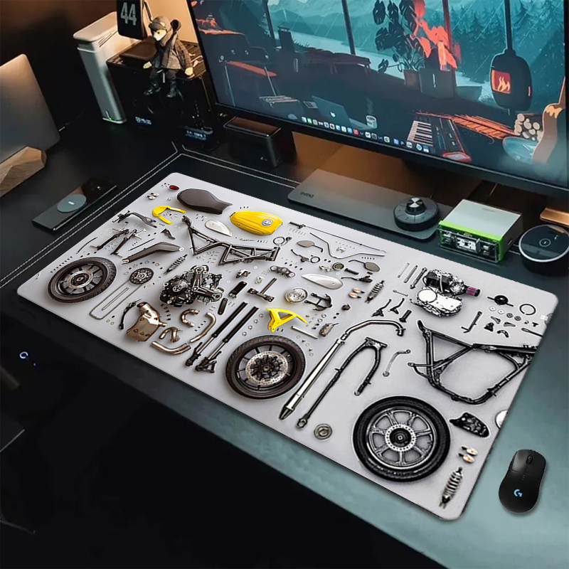 Alfombrilla de Ratón de Goma c - Gaming Keyboard Mouse reseña y precio