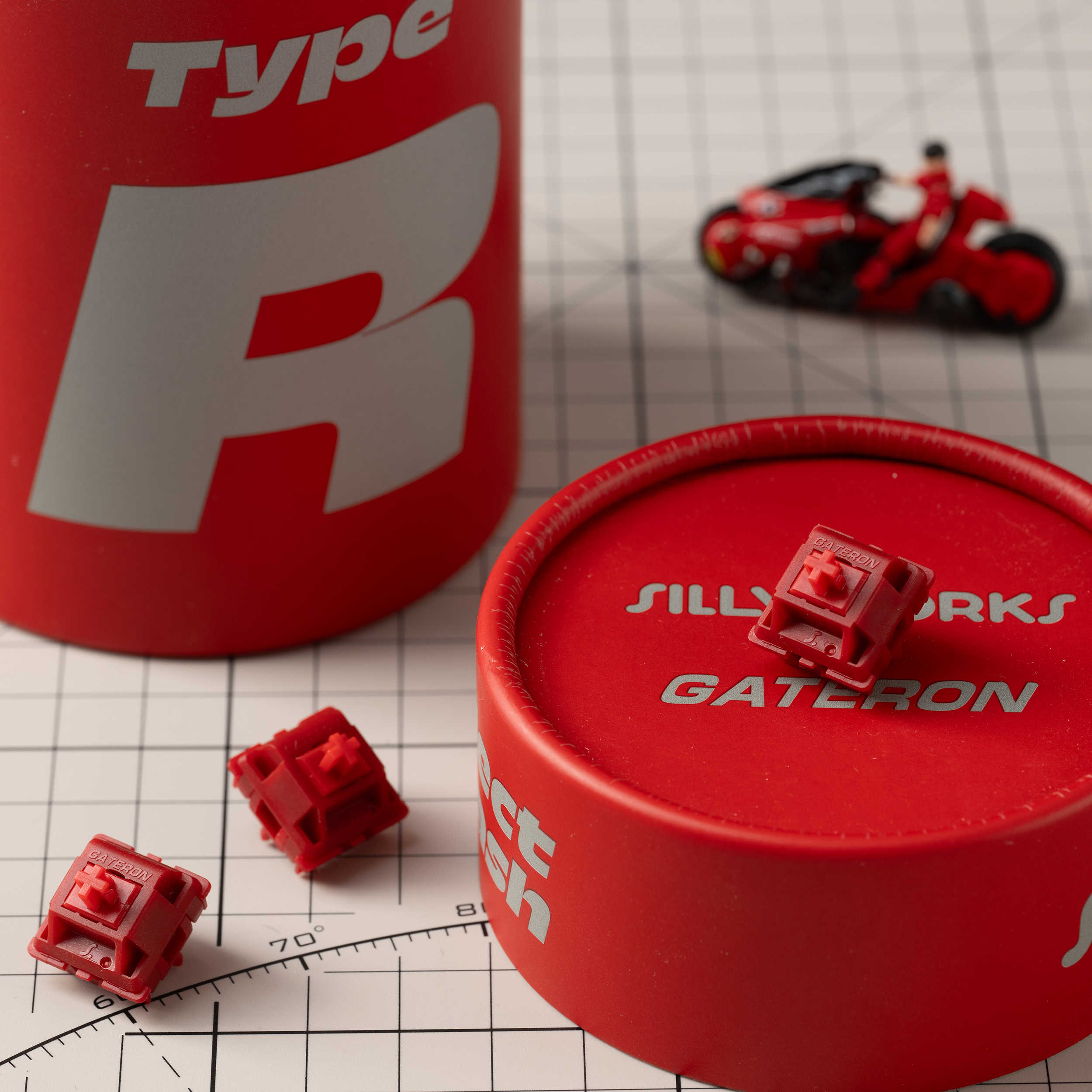 Interruptor táctil UKGF Siliwo - Gaming Keyboard Thocky reseña y precio