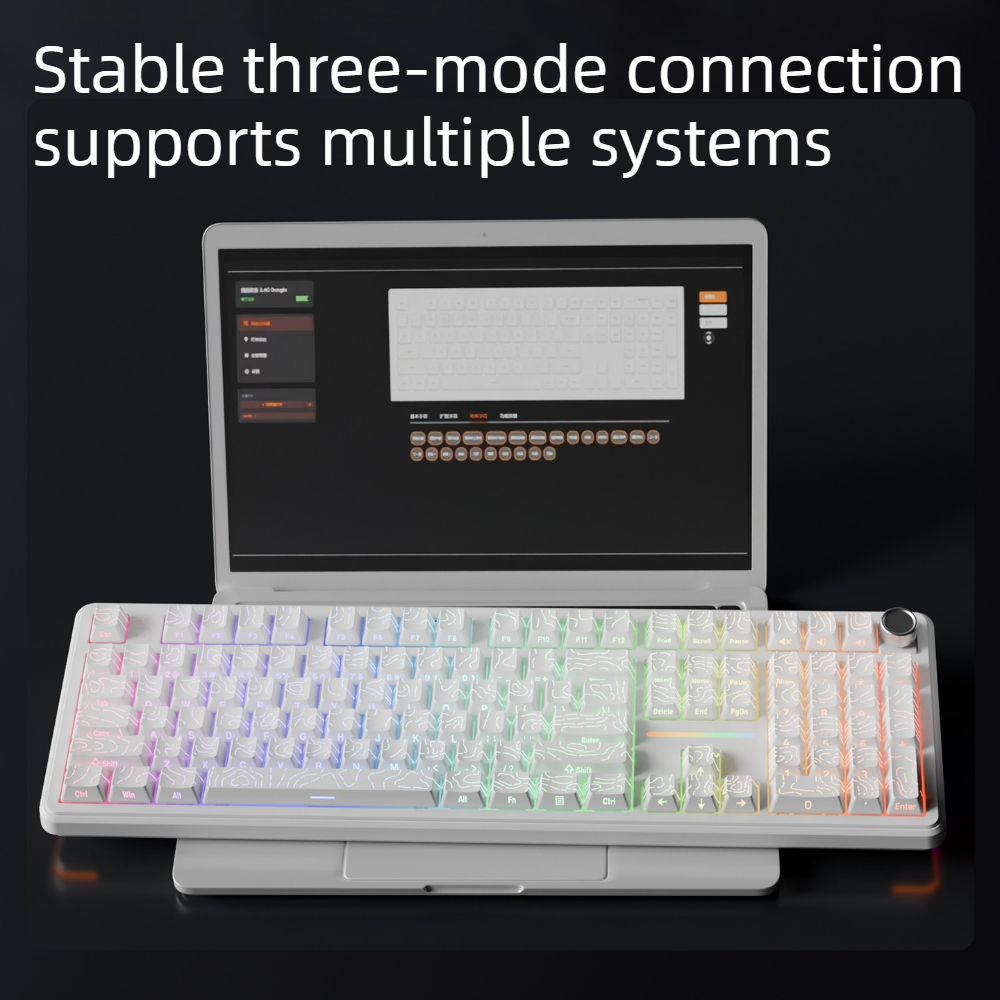 Teclado Mecánico Inalámbrico E - Keyboard Gaming Mac reseña y precio