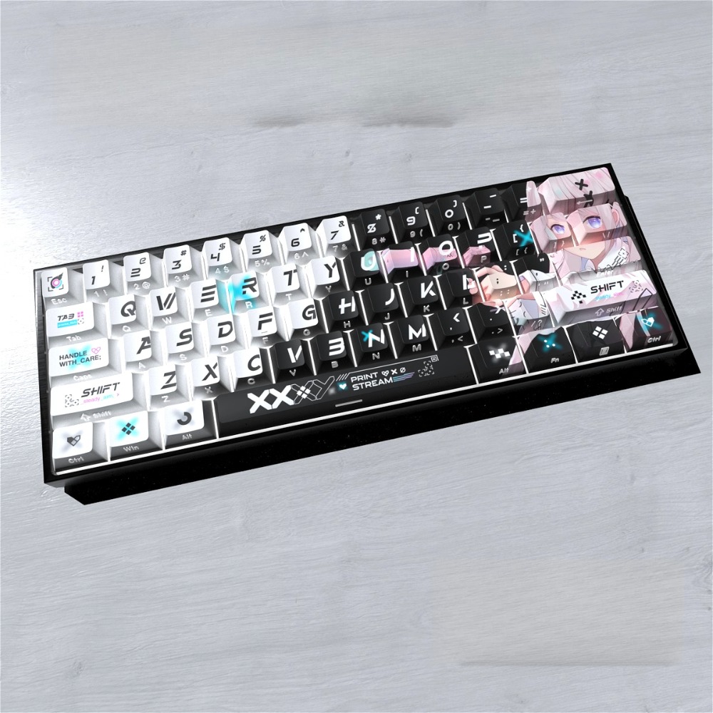Teclas Thocky con estampado la - Gaming Keyboard Thocky reseña y precio