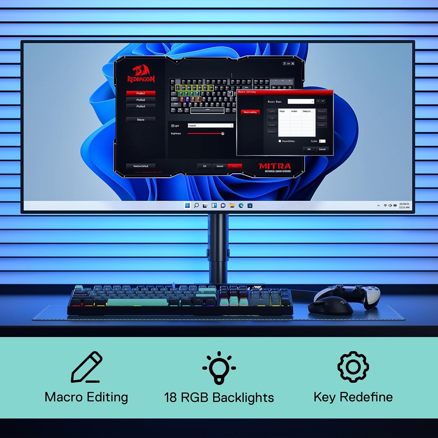 Redragon K582 SE con cable RGB - Gaming Keyboard Mobile reseña y precio