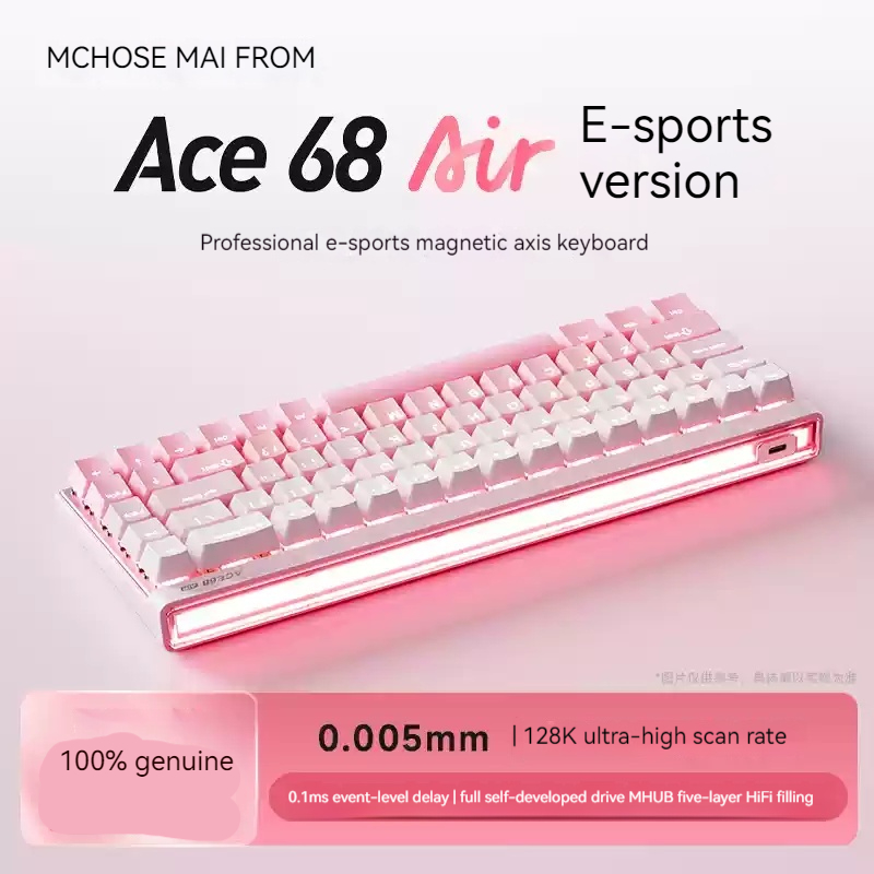 Teclado mecánico Mchose Ace68  - Gaming Keyboard Mechanical reseña y precio