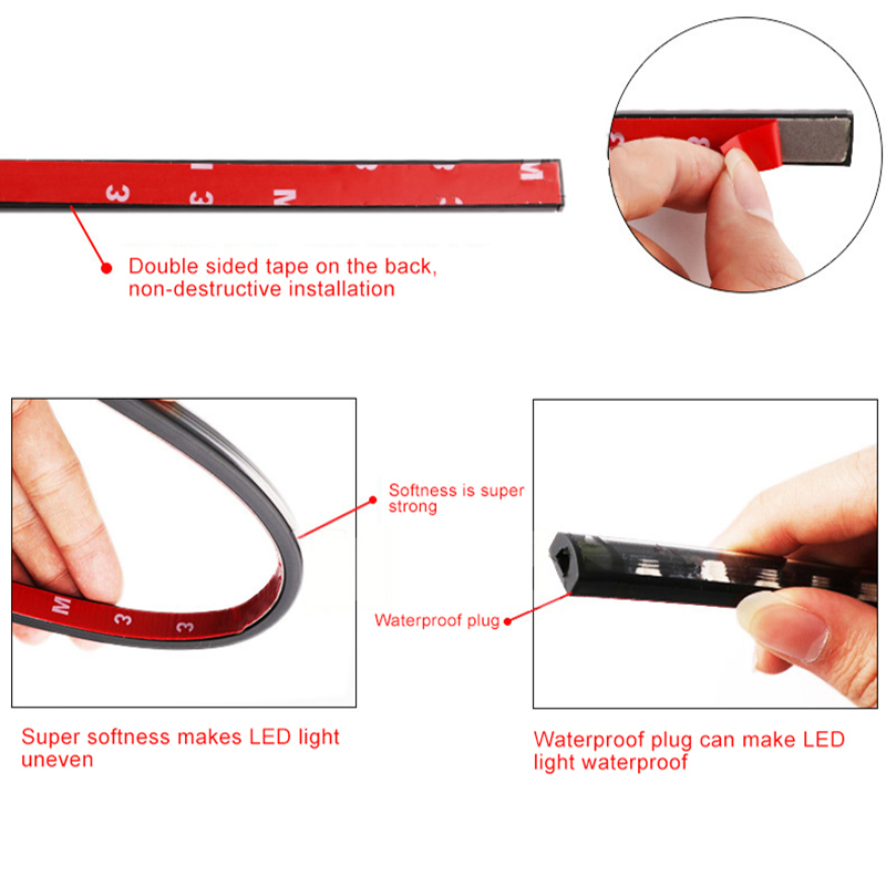 Niscarda-Tira de luces LED RGB - Rgb Underglow Strip reseña y precio
