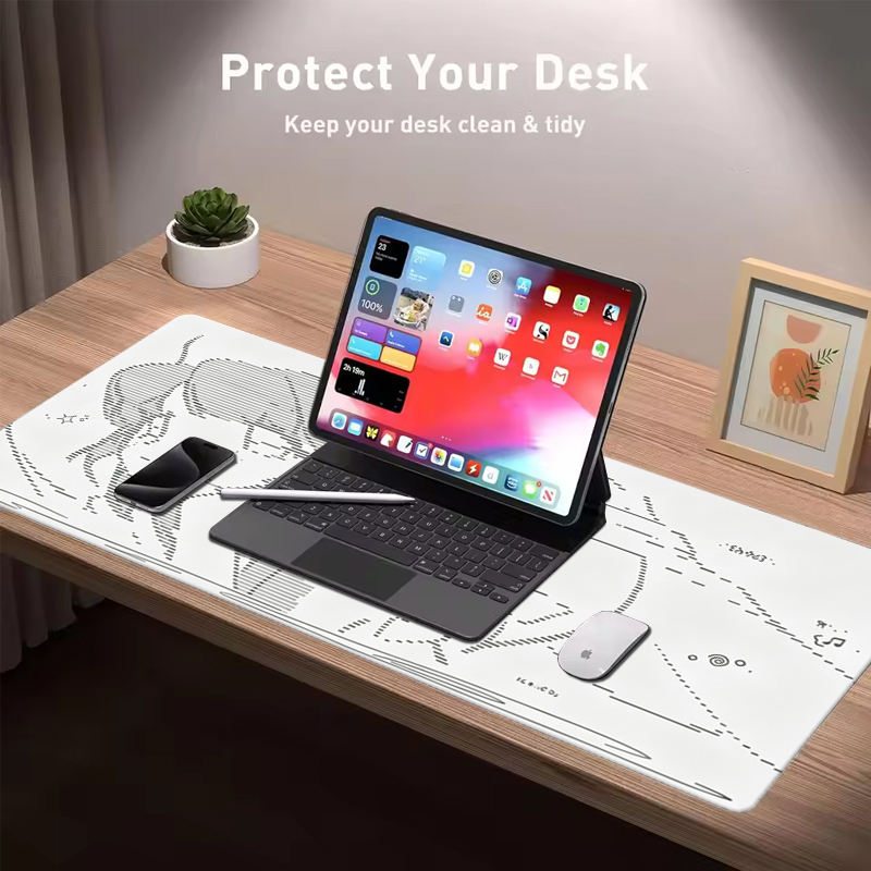 Alfombrilla de Ratón de Cuero  - Gaming Keyboard Mouse reseña y precio