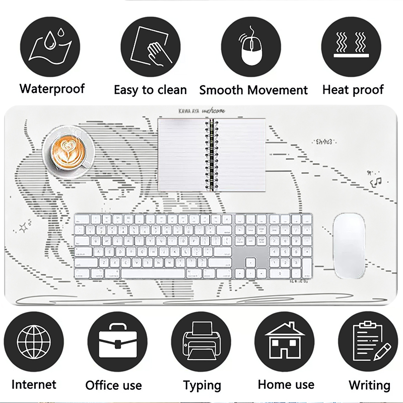 Alfombrilla de Ratón de Cuero  - Gaming Keyboard Mouse reseña y precio